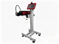 Imprimante laser CO2 volante haute précision DXF pour le codage des cartons de médicaments, tubes cosmétiques, bouteilles de vin, verres et sachets sur ligne d'assemblage par lots