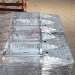 Terminal de Containment Latéral pour <span class=keywords><strong>Garde</strong></span>-<span class=keywords><strong>corps</strong></span> de Pont, Absorbant l'Énergie et Redirigeant la Voie, pour la Sécurité des Chutes - Product Image 4