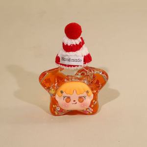 Nuovi Ornamenti Luminosi a Forma di Piccola Stella con Sabbia Fluida in Plastica, Accessori da Scrivania Creativi e Vendutissimi, Prodotti in Cina - Product Image 2