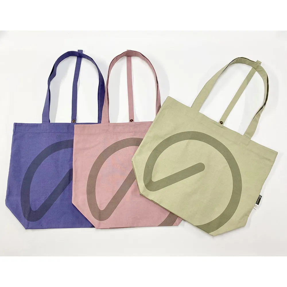 Nokori Dye Logo Print Reusable Folding Tote Shopping Grocery Bag