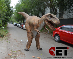 Modèle de dinosaure réaliste pour adultes, T-REX, costume de dinosaure électrique marchant, modèle animatronique électronique, Pixar <span class=keywords><strong>Dinoco</strong></span> - Product Image 2
