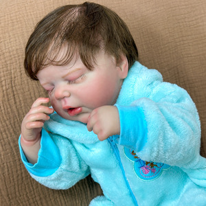 ตุ๊กตาน่ากอดสำหรับเด็กผู้หญิงและผู้ชายทำมือเหมือนจริงขนาด19นิ้วสำหรับเด็กแรกเกิดเด็กทารก - Product Image 3