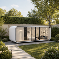 Nouvelle Cabine Mobile Moderne de Luxe de Haute Qualité, Conteneur Préfabriqué en Acier de 20 et 40 pieds, Modèle Apple Mobile