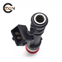 Boquilla de inyector de combustible de piezas de automóvil 0280158034 8200227124 H82227124 para Dacia Renault Logan 1,4-1.6L