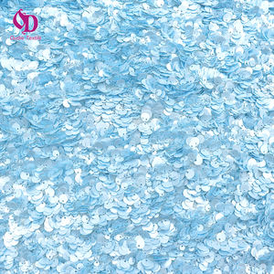 Tessuto di lusso Jacquard intrecciato rosa con paillettes ricamato in <span class=keywords><strong>Chiffon</strong></span> per donne e ragazze gonna abito da sera da sposa borse di moda - Product Image 5