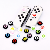 Casing Joystick Silikon Lucu Bentuk Cakar Kucing NSLikey untuk Nintendo Switch Joy Con Thumb Grip Analog Cover