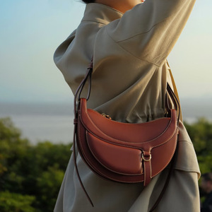 Sac à bandoulière élégant <span class=keywords><strong>pour</strong></span> femmes, nouveau style rétro, sac à main de luxe de style designer, sac messager demi-lune <span class=keywords><strong>pour</strong></span> le shopping et le quotidien - Product Image 2