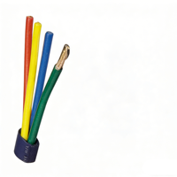 Câble de haut-parleur multiconducteurs 4 fils 2,5 mm Série Noire 50m en cuivre sans oxygène avec gaine PVC sur bobine plastique