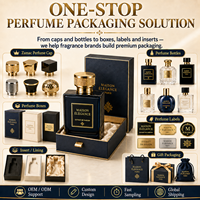 Boîte cadeau en papier rigide magnétique avec impression UV personnalisée, emballage pour flacon d'échantillon de parfum avec insert en EVA
