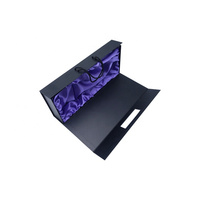 Cajas de Empaque para Extensiones de Cabello Magnéticas Plegables con Laminado Mate Personalizado y Recubrimiento UV en Relieve