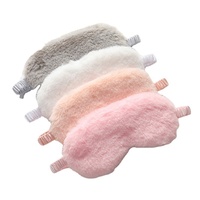 Lapin cheveux crème solaire et respirant doux pour la peau sieste masque pour les yeux