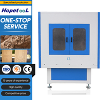 Machine CNC à Enceinte Complète Bleue de Haute Précision 4040, Solution de Découpe et de Gravure de Grade Industriel