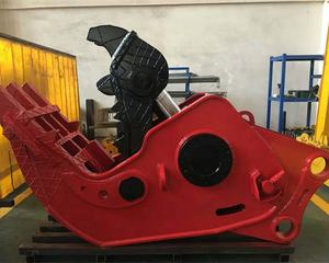 ใบมีดบดและกรรไกรไฮดรอลิกสำหรับเครื่องยนต์รถขุดประสิทธิภาพสูง พร้อมฟันบดที่ถอดเปลี่ยนได้ - Product Image 1