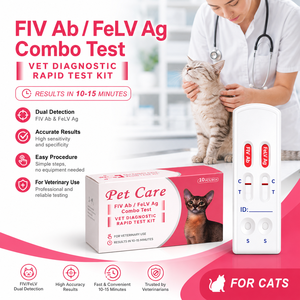 Kit de Prueba de Antígeno de Micoplasma Pneumoniae Felino, Cassette de Diagnóstico Rápido MP Ag, Detección Respiratoria, Muestra Gratuita, Exportación OEM - Product Image 4