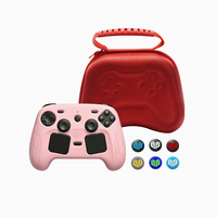 Sac de rangement rigide et capuchons de protection en silicone pour manettes Steam Deck, accessoires de jeu