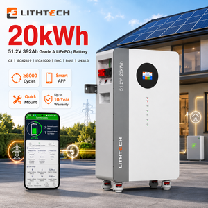 ระบบจัดการแบตเตอรี่อัจฉริยะ (Smart BMS) 16kWh 20kWh 51.2V 300Ah 400Ah แบตเตอรี่ลิเธียมสำรองไฟสำหรับบ้าน ระบบกักเก็บพลังงานแสงอาทิตย์ โซลูชั่นสำรองไฟ - Product Image 2