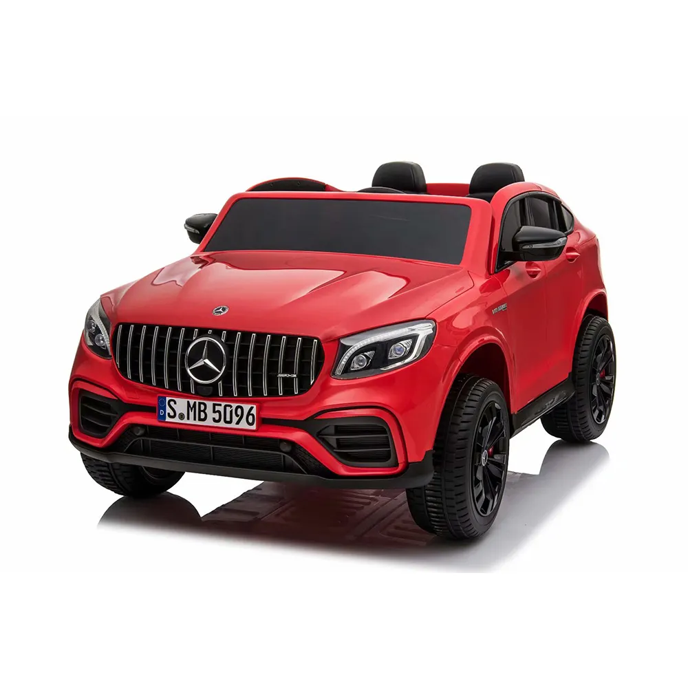 WDXMX608 Licensed Benz GLC 63S kids electric ride on car electric kids two seat battery car