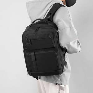 Sac à dos pour ordinateur portable avec port USB, multi-poches, imperméable, en Oxford, pour les voyages d'affaires, design personnalisé, vente en gros - Product Image 4