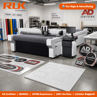 Máquina de Corte de Vinilo RUK Kiss Cut, Plotter de Corte Plano para Cartón, para Cajas de Empaque