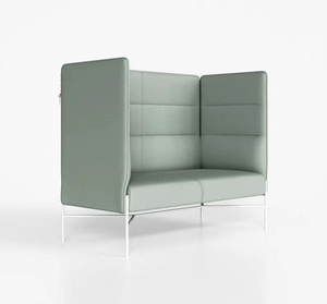 Conjunto de sofá moderno con respaldo de ala alta para oficina, sala de reuniones, cabina de asientos para hoteles, escuelas, oficinas en casa, apartamentos, hospitales - Product Image 3