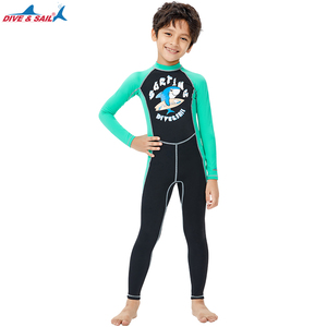 Nuevo traje de BANO Para ninos traje de BANO เดอ Surf de <span class=keywords><strong>Manga</strong></span> Larga de cuerpo completo Para ninos - Product Image 2