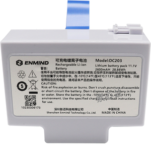 Orijinal Tıbbi Cihaz Tedarikçisi Lityum Yarı Katı Hal Pil Paketi 11.1V DC203, ENMIND EV-V7 için 800 Döngü Ömrü ile - Product Image 1