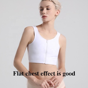 Offre Spéciale femmes doux Compression débardeur femmes lesbienne garçon manqué t-shirts hauts poitrine liant - Product Image 2
