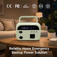 Station d'alimentation portable 345,1 Wh, générateur solaire haute capacité 500 watts pour les voyages, la randonnée, l'aventure, alimentation électrique, batterie
