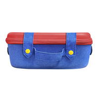 Nouvelle conception 2025 – Étui portable rouge en EVA antichoc, anti-poussière et étanche pour console Nintendo Switch 2 et accessoires – Rangement de voyage