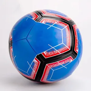 Harga pabrik kustom bola sepak bola murah ukuran 5 taman bermain luar ruangan sepak bola dewasa awet bola sepak antiaus