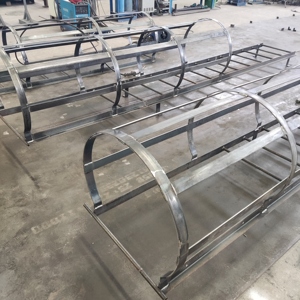 Подгонянная промышленная гальванизированная Железная лестница, безопасная лестница, лестница для скалолазания, изготовление листового металла - Product Image 4