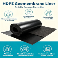 Geomembrana de PVC Impermeable al por Mayor de 0.75-1.5mm para Uso Industrial en Exteriores, Revestimiento para Estanques y Presas de Piscifactorías y Camaroneras