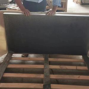 แผ่นหิน G654ปูหินธรรมชาติสีดำงาขนาดใหญ่แผ่นปูพื้น600x600แผ่นหินแกรนิตสีเข้ม - Product Image 3