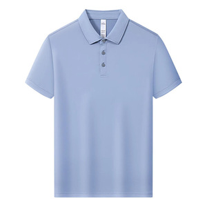 Camiseta Polo de Manga Corta, Color Sólido, Poliéster, Ropa de Trabajo, Impresión de Logotipo Personalizable, Uniformes Corporativos, Uso Diario - Product Image 3