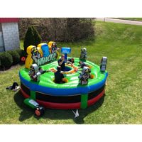 Carnaval gonflable géant Jouet gonflable Tortue Jeu Machine Whack-A-Mole Avec Marteau