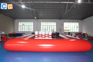 <span class=keywords><strong>Salle</strong></span> <span class=keywords><strong>de</strong></span> <span class=keywords><strong>jeux</strong></span> <span class=keywords><strong>de</strong></span> <span class=keywords><strong>bowling</strong></span> gonflable à l'intérieur et à l'extérieur <span class=keywords><strong>de</strong></span> l'équipement d'amusement jeu interactif multijoueur - Product Image 5