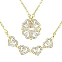 Hete aanbieding: Bloemenrozen doos ketting cadeau's voor Valentijnsdag, Moederdag, Kerstmis, jubileum, verjaardag cadeau's voor vriendin