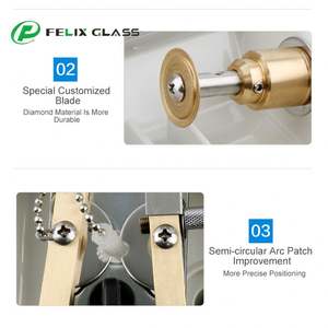 Machine à rainurer les lentilles optiques automatique CP-3T, instrument de rainurage automatique - Product Image 3