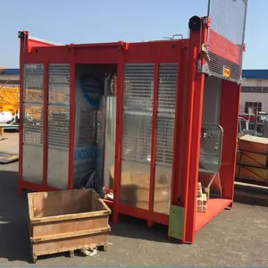 Harga Murah Lift Konstruksi Kerekan Sc200/200 Sangkar Ganda Tiongkok - Product Image 4