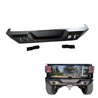 Pare-chocs arrière de haute qualité pour Wrangler JL Rubicon, installation facile avec clips inclus, découpes pour feux antibrouillard, état neuf