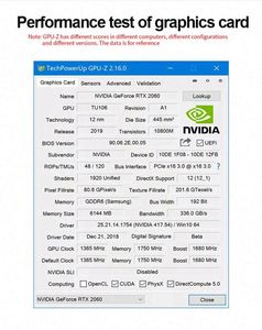 Tarjeta Gráfica Original de Fábrica Geforce 2060 Rtx Gaming de 6 GB 2060 para Ordenador de Escritorio, GPU, Tarjeta de Video en Stock al por Mayor - Product Image 4