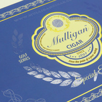 Custom Premium MDF Selection Edición especial Cubierta de papel de impresión 20 Caja de cigarros Robusto