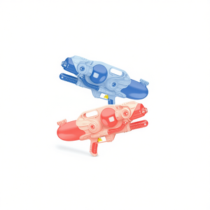 Inflatable Water Gun 1600Ml 10M Range Card Pocket Style Plastic Outdoor Toy For Kids Unisex - Product Image 1