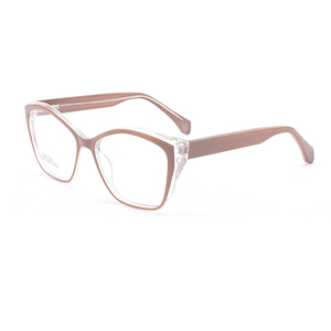 キャットアイフレーム光学TR90ブルーライトカット眼鏡グラデーションカラーテンプルユニークなパターンデザイン高品質リーディンググラス - Product Image 3