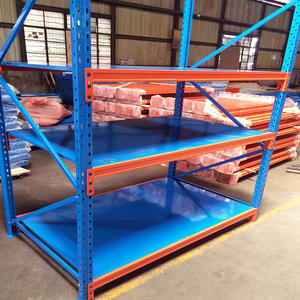 رفوف تخزين فولاذية ثقيلة للمستودعات بخمس طبقات بدون براغي مع حماية من التآكل - Product Image 4
