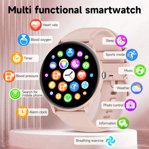 Montre connectée multifonction Lige BW0905, mode sport, contrôle des photos, météo, musique, pression artérielle. - Product Image 4