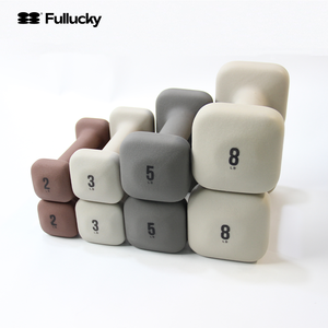 Fulkucky بسيط طقم الدمبلبل 1 ، 10 إلى 10 للمنزل صالة الألعاب الرياضية تمارين اللياقة البدنية - Product Image 2