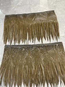 Commercio all'ingrosso protetto UV a prova di fuoco in PVC sintetico tegole di palma tetto di paglia per la casa simulato artificiale paglia simulata - Product Image 3