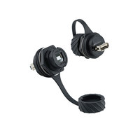 Conector de montaje de campo exterior tipo B impermeable Lshitech para aplicaciones industriales