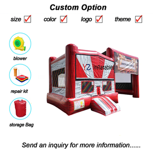 <span class=keywords><strong>Castillo</strong></span> Inflable Personalizado Azul para Fiestas, <span class=keywords><strong>Castillo</strong></span> Inflable con Tobogán Interior para Niñas, Diseño de <span class=keywords><strong>Elsa</strong></span> - Product Image 5